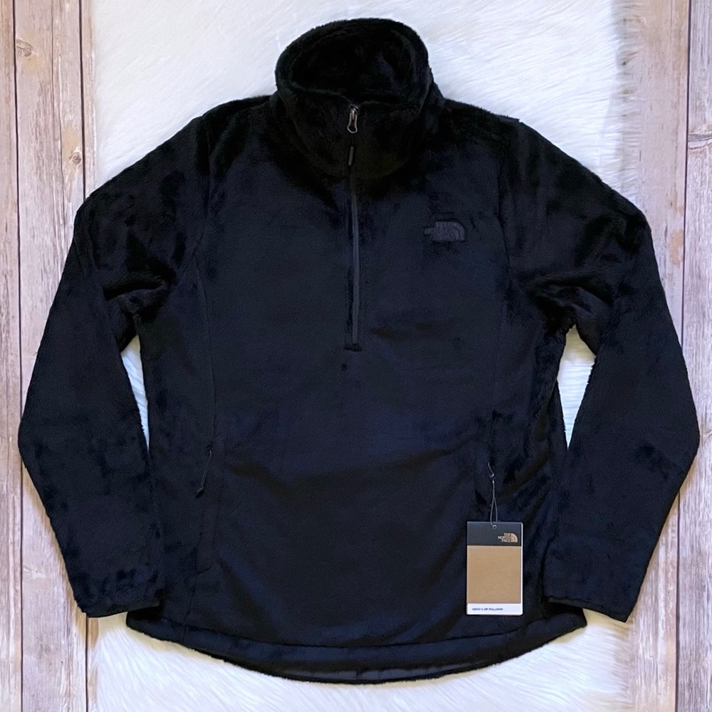 The North Face Women’s Osito Quarter Zip Black Pullover - Picture 4 of 8